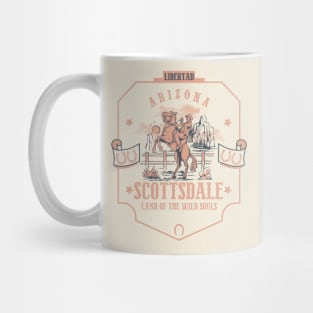 Scottsdale Arizona wild west town Mug